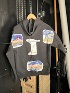 **Lighthouses of Arcadia See Through Zip-Up Hoodie (M)