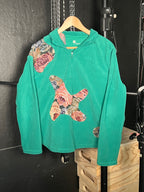 Scab Patches Quarterzip (Multicolor/Green) (S)