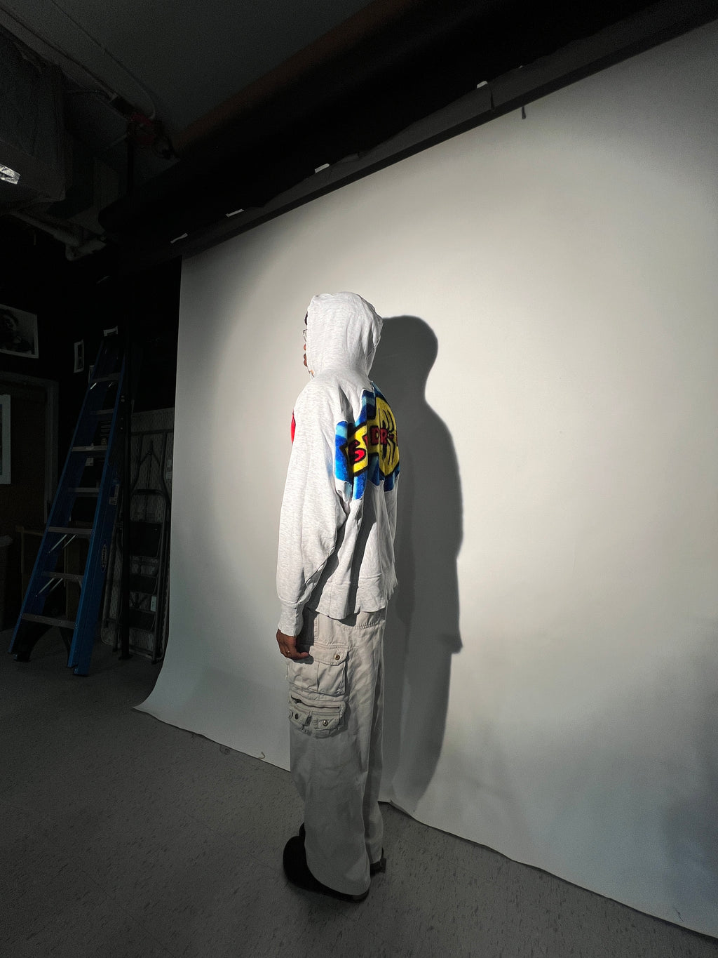 Spiderman See-Through Hoodie (XXL)