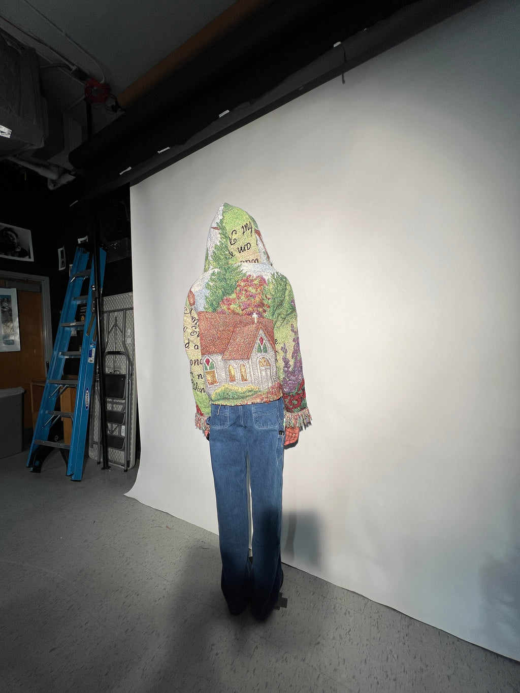 Amazing Grace Scratchwork Hoodie (L)