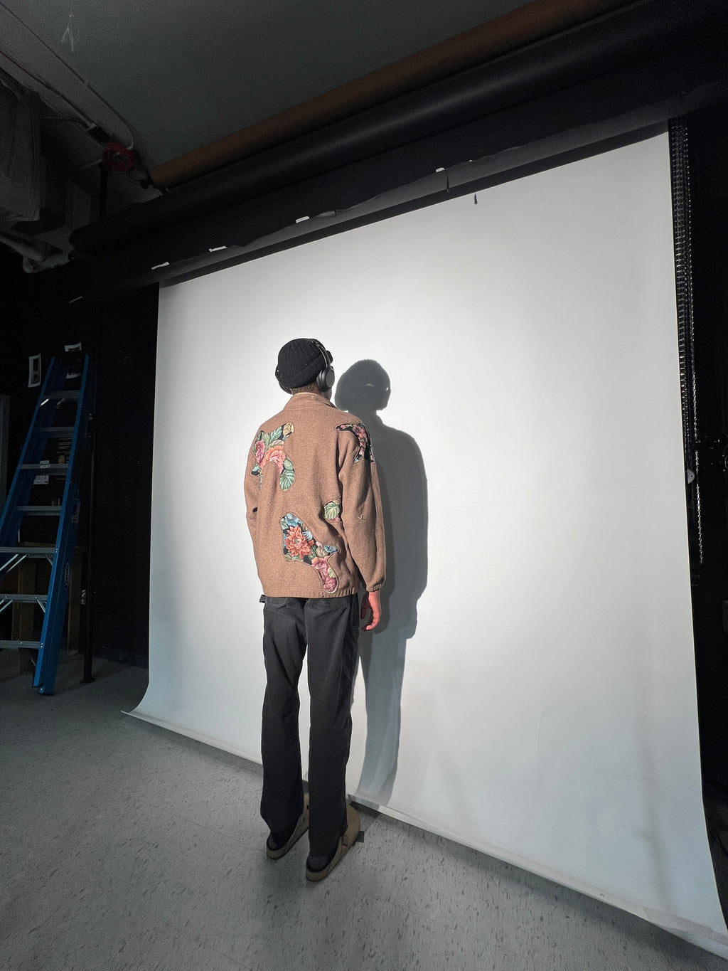 (LS) Scab Patches Quarterzip (Multicolor/Brown) (L)