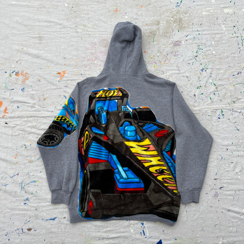 (L/S) Hot Wheels See-Through Hoodie (L)