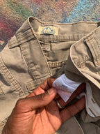 (LS) Wäne Wear Carpenter Pants (Baby Blue/Tan)- 36/29