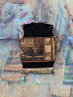 1/1 Tapestry Tiger Sweatervest #2 (Tan/Black)- L