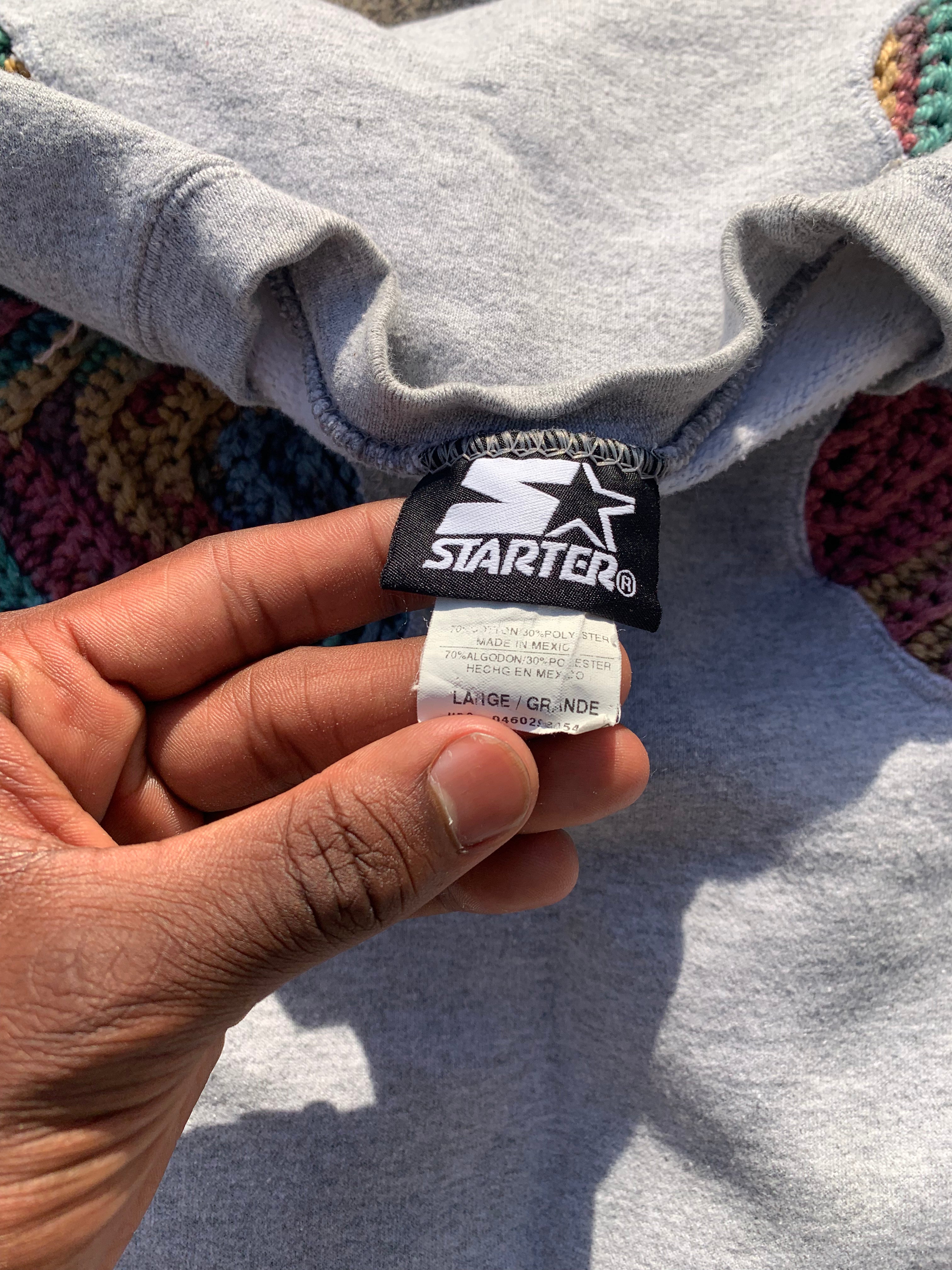 Scab Patches Crewneck (Multicolor/Grey)- XL