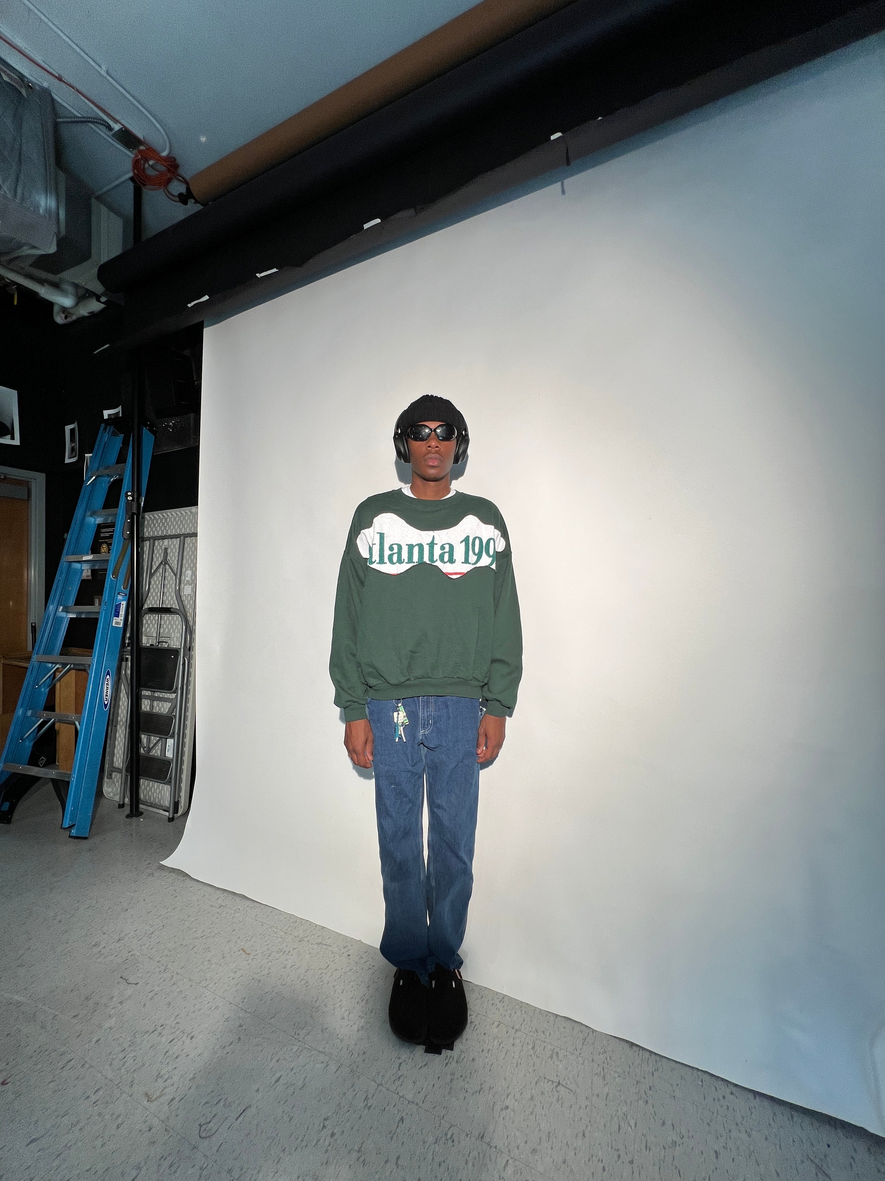 Atlanta 1996 Olympic See-Through Crewneck (XXL)