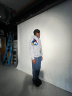 (LS) Grey Aquarium Dive See-Through Hoodie (XL)