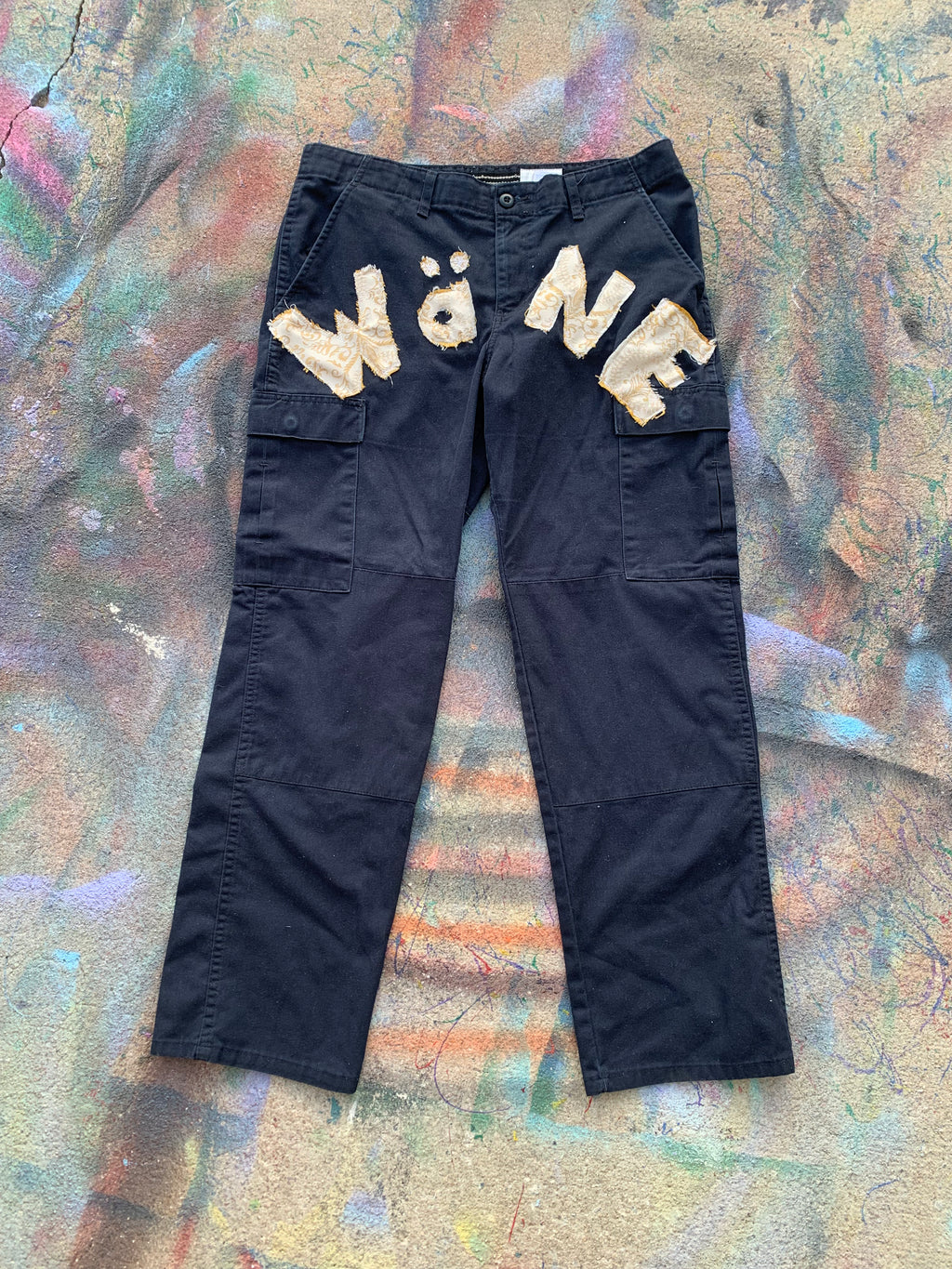 (LS) Wäne Wear Cargo Pants (Tan/Navy) - 32/32