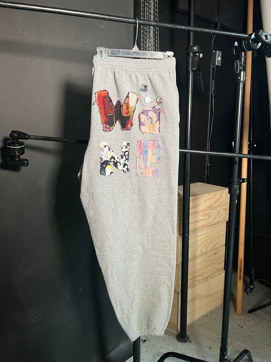 Wäne Wear Sweatpants (Multicolor/Grey)- XL