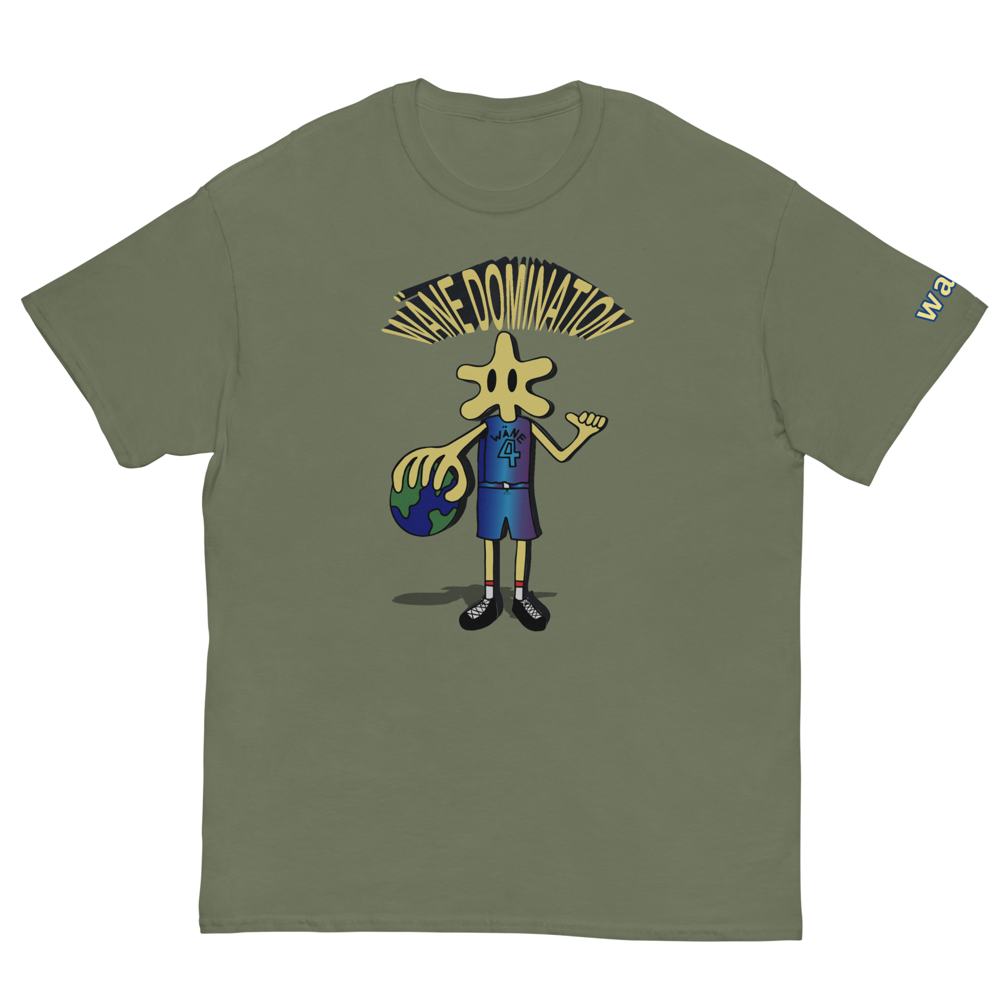 wäne "world domination" tee