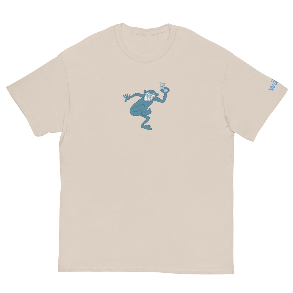 wäne "poopy monkey v2" tee