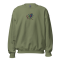 wäne "alexa's flowers" embroidered crewneck