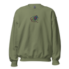 wäne "alexa's flowers" embroidered crewneck