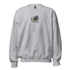 wäne "alexa's flowers" embroidered crewneck