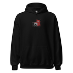 wäne "benny the bull" embroidered hoodie