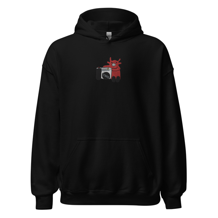 wäne "benny the bull" embroidered hoodie
