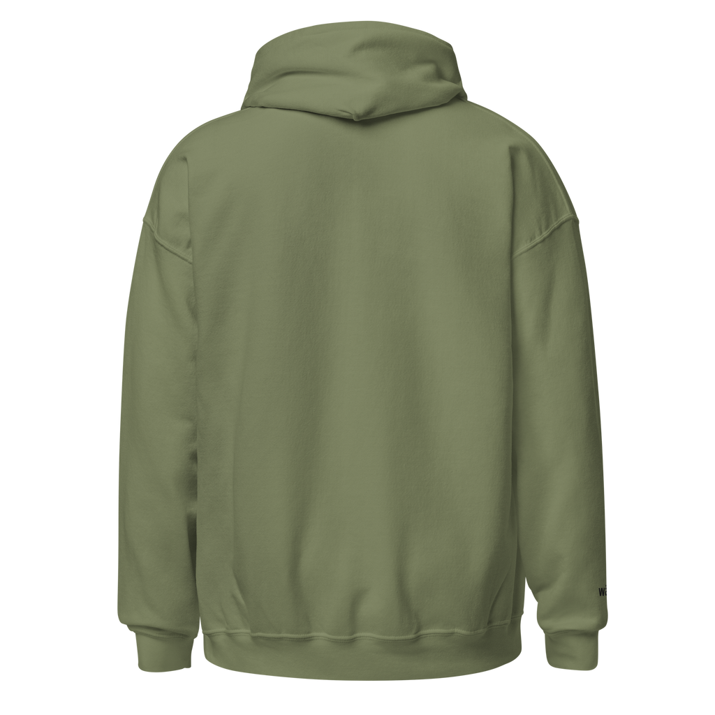 wäne "thermal man hoodie v2" embroidered hoodie