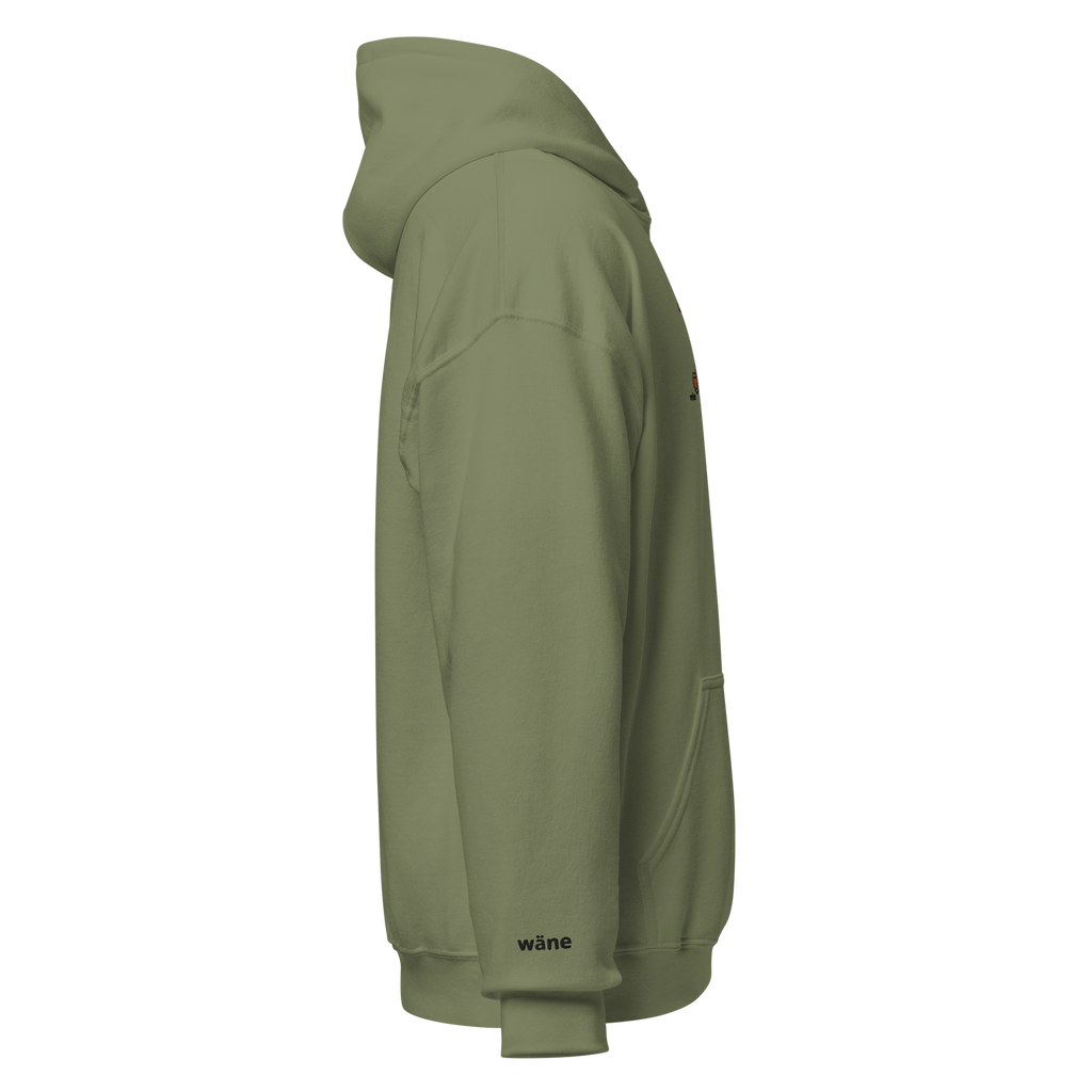 wäne "thermal man hoodie v2" embroidered hoodie