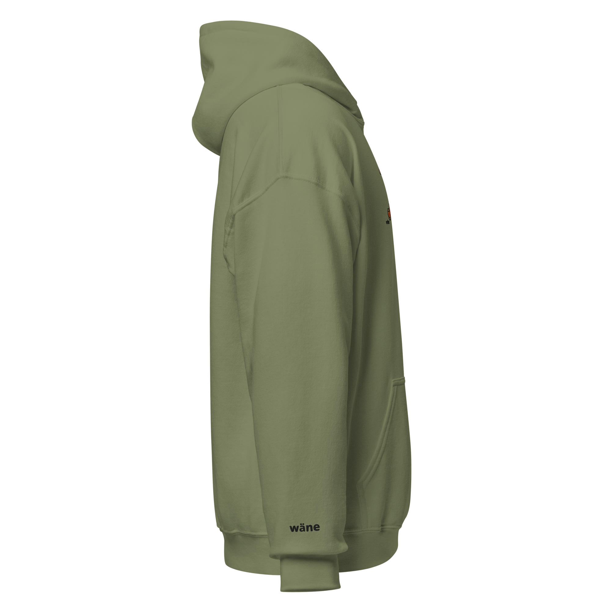 wäne "thermal man hoodie v2" embroidered hoodie